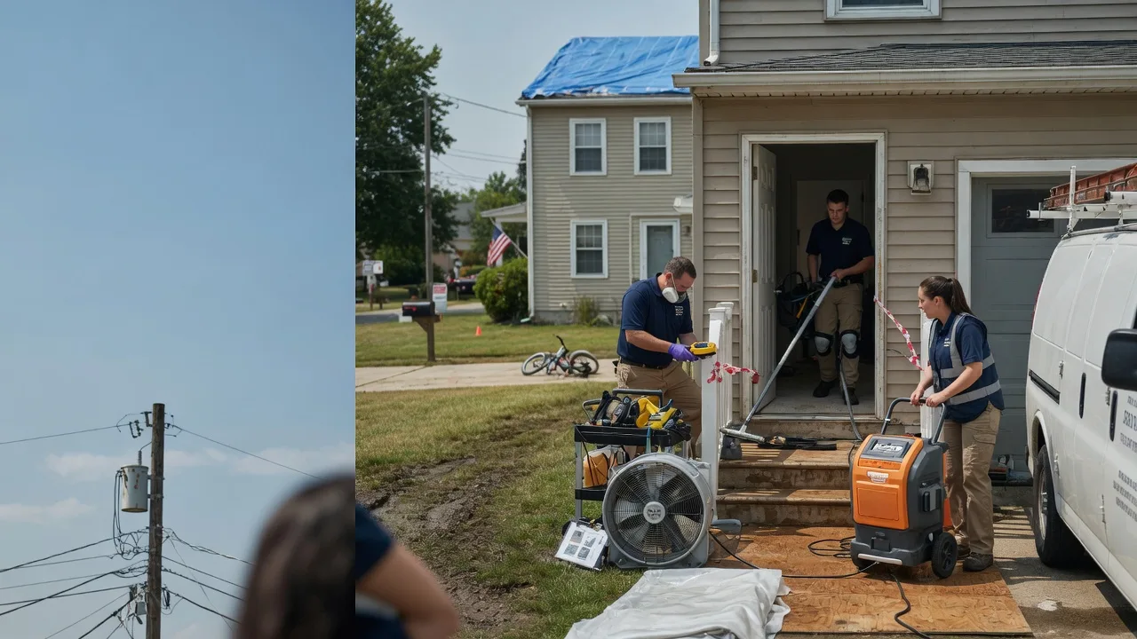Water Damage Repair in Sadieville, KY near me